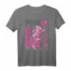 Pink Panther Lined Portrait T-Shirt - Offiziell Lizenzierte Cartoon Bekleidung für Fans und Sammler