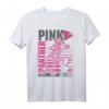 Pink Panther Lined Portrait T-Shirt - Offiziell Lizenzierte Cartoon Bekleidung für Fans und Sammler
