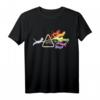 Katze Prisma Regenbogen Licht Lustig Physik Wissenschaft T-Shirt – Buntes Tier-Science-Shirt für Katzen- und Physikliebhaber