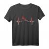 Köln Skyline Herzschlag T-Shirt mit Dom & Liebe – Für Jecke, Karnevalsfans & Kölner mit Herz
