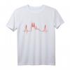 Köln Skyline Herzschlag T-Shirt mit Dom & Liebe – Für Jecke, Karnevalsfans & Kölner mit Herz