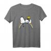 HapPanda Snoopy Rainbow T-Shirt - Offiziell lizenziertes Cartoon-Geschenk für Fans und Feiernde