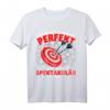 Dart Darter | Nicht perfekt aber SPEKTAKULÄR – Lustiges Dart T-Shirt für Dartspieler, Fans & Dartturniere, ideal als Geschenk