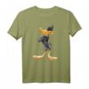 HapPanda Daffy Duck Airbrushed T-Shirt – Offiziell lizenzierte WB Cartoon Mode für Nostalgische Fans