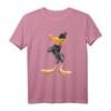 HapPanda Daffy Duck Airbrushed T-Shirt – Offiziell lizenzierte WB Cartoon Mode für Nostalgische Fans