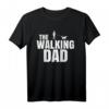Herren The Walking Dad Vatertag Geschenk Gassi Gehen Hunde Vater T-Shirt – Perfekt für Hunde liebende Väter, Papas & werdende Papas