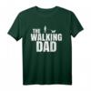 Herren The Walking Dad Vatertag Geschenk Gassi Gehen Hunde Vater T-Shirt – Perfekt für Hunde liebende Väter, Papas & werdende Papas