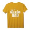 Herren The Walking Dad Vatertag Geschenk Gassi Gehen Hunde Vater T-Shirt – Perfekt für Hunde liebende Väter, Papas & werdende Papas