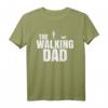 Herren The Walking Dad Vatertag Geschenk Gassi Gehen Hunde Vater T-Shirt – Perfekt für Hunde liebende Väter, Papas & werdende Papas