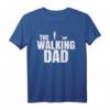 Herren The Walking Dad Vatertag Geschenk Gassi Gehen Hunde Vater T-Shirt – Perfekt für Hunde liebende Väter, Papas & werdende Papas