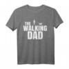Herren The Walking Dad Vatertag Geschenk Gassi Gehen Hunde Vater T-Shirt – Perfekt für Hunde liebende Väter, Papas & werdende Papas