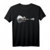 Gitarre Natur See Schatten Bekleidung - Vintage Gitarrist Geschenk T-Shirt für Konzerte, Festivals & Geburtstage
