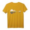 Gitarre Natur See Schatten Bekleidung - Vintage Gitarrist Geschenk T-Shirt für Konzerte, Festivals & Geburtstage