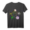 Schere Stein Papier Echse Big Bang Sheldon T-Shirt - Lustiges Nerd Shirt als Geschenk zu Weihnachten oder Geburtstag