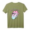 Offizielles Rolling Stones Gradient Zunge T-Shirt - Lizenziertes Merchandise für Fans und Sammler