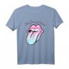 Offizielles Rolling Stones Gradient Zunge T-Shirt - Lizenziertes Merchandise für Fans und Sammler
