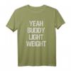 Yeah Buddy - HapPanda Fitness T-Shirt für Gym & Powerlifting, Lustiges Workout-Outfit & Geschenk für Fitnessfans