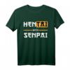 Hentai with Senpai lustig Anime Meme Spruch T-Shirt – Perfektes Otaku Geschenk für Anime- und Hentai-Fans