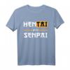 Hentai with Senpai lustig Anime Meme Spruch T-Shirt – Perfektes Otaku Geschenk für Anime- und Hentai-Fans