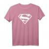Supergirl White & Pink Shield T-Shirt – Offiziell lizenzierter Fanartikel für Damen, Kinder & Erwachsene