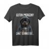 Guten Morgen Ganz Dünnes Eis - Morgenmuffel Rottweiler T-Shirt mit Spruch, Komfortabel und Humorvoll