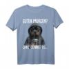 Guten Morgen Ganz Dünnes Eis - Morgenmuffel Rottweiler T-Shirt mit Spruch, Komfortabel und Humorvoll
