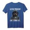 Guten Morgen Ganz Dünnes Eis - Morgenmuffel Rottweiler T-Shirt mit Spruch, Komfortabel und Humorvoll