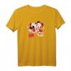 HapPanda Mickey & Minnie Mouse Holiday T-Shirt – Official Disney Merchandise für Damen, Herren, Jungen & Mädchen