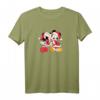 HapPanda Mickey & Minnie Mouse Holiday T-Shirt – Official Disney Merchandise für Damen, Herren, Jungen & Mädchen