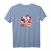 HapPanda Mickey & Minnie Mouse Holiday T-Shirt – Official Disney Merchandise für Damen, Herren, Jungen & Mädchen