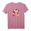 HapPanda Mickey & Minnie Mouse Holiday T-Shirt – Official Disney Merchandise für Damen, Herren, Jungen & Mädchen