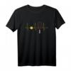 Tennisspieler Sprüche Tennis Sport Herzschlag T-Shirt – Lustiges Tennis Motiv für Fans, Hobbyspieler & Profis, Perfekt als Geschenk
