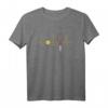 Tennisspieler Sprüche Tennis Sport Herzschlag T-Shirt – Lustiges Tennis Motiv für Fans, Hobbyspieler & Profis, Perfekt als Geschenk