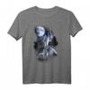 Heulende Wölfe im Vollmondlicht mit Sternenhimmel T-Shirt - Faszinierendes Design für Natur- und Tierliebhaber, Fantasie-Fans