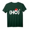 HO^3 Mathe Mathematik Physik Nerd Informatik Weihnachts T-Shirt – Lustiges Geschenk für Wissenschaftler, Lehrer und Programmierer zu Weihnachten