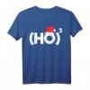 HO^3 Mathe Mathematik Physik Nerd Informatik Weihnachts T-Shirt – Lustiges Geschenk für Wissenschaftler, Lehrer und Programmierer zu Weihnachten