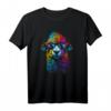 Farbenfrohes Lama Alpakaliebhaber T-Shirt mit Sonnenbrille – Perfekt für Wanderungen & Tierfans