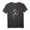 Farbenfrohes Lama Alpakaliebhaber T-Shirt mit Sonnenbrille – Perfekt für Wanderungen & Tierfans