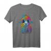 Farbenfrohes Lama Alpakaliebhaber T-Shirt mit Sonnenbrille – Perfekt für Wanderungen & Tierfans