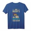 Bouldern Retro Berg Klettern T-Shirt mit Spruch 'Mir Reicht's ich geh Bouldern' – Perfektes Bergsteiger-Outfit für Klettertouren