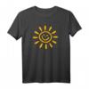 Sommer Sonne Sonnenschein Smile Lach Gesicht Symbol T-Shirt – Perfekt für Outdoor, Wassersport & Urlaubsaktivitäten, Geschenkidee für Damen, Herren & Kinder
