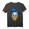HapPanda Mickey And Friends Donald Duck Big Face T-Shirt - Offiziell lizenzierte Disney-Mode für Disney-Fans