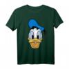 HapPanda Mickey And Friends Donald Duck Big Face T-Shirt - Offiziell lizenzierte Disney-Mode für Disney-Fans