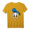 HapPanda Mickey And Friends Donald Duck Big Face T-Shirt - Offiziell lizenzierte Disney-Mode für Disney-Fans