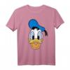 HapPanda Mickey And Friends Donald Duck Big Face T-Shirt - Offiziell lizenzierte Disney-Mode für Disney-Fans