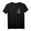 FBI Shirt, Beidseitiges Federal Agent Seal Logo T-Shirt – Perfekt für Fans, Geheimagenten & als Geschenk