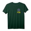 FBI Shirt, Beidseitiges Federal Agent Seal Logo T-Shirt – Perfekt für Fans, Geheimagenten & als Geschenk