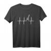 Gitarre Herzschlag Geschenk Musik Instrument T-Shirt – Perfektes Geburtstags- und Weihnachtsgeschenk für Gitarrenfans
