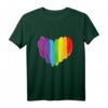 Regenbogen Herz LGBT CSD Gay Pride T-Shirt – Unterstützung, Liebe & Gleichberechtigung feiern