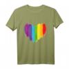 Regenbogen Herz LGBT CSD Gay Pride T-Shirt – Unterstützung, Liebe & Gleichberechtigung feiern